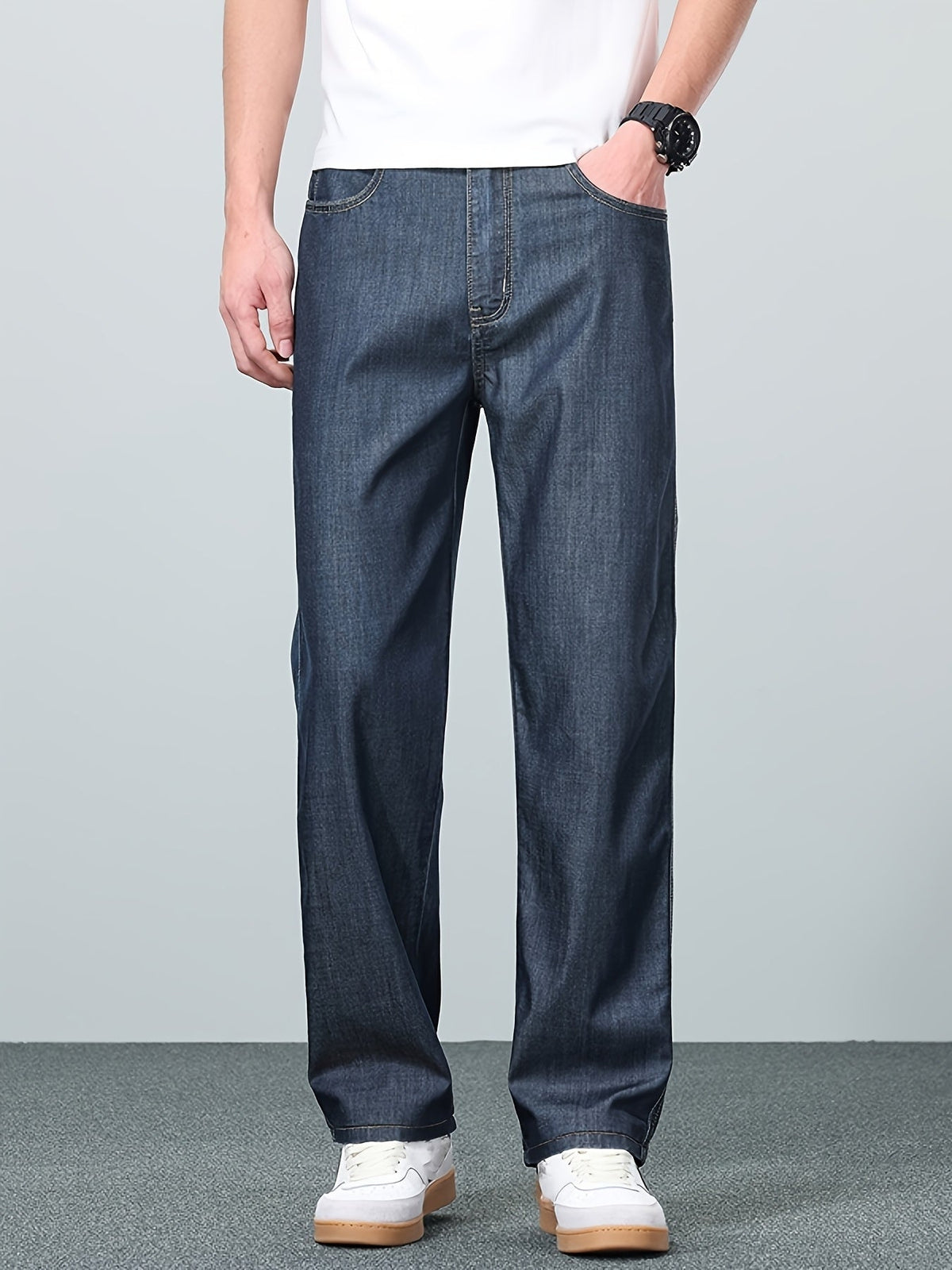 Alfred | Entspannte Jeans mit geradem Bein