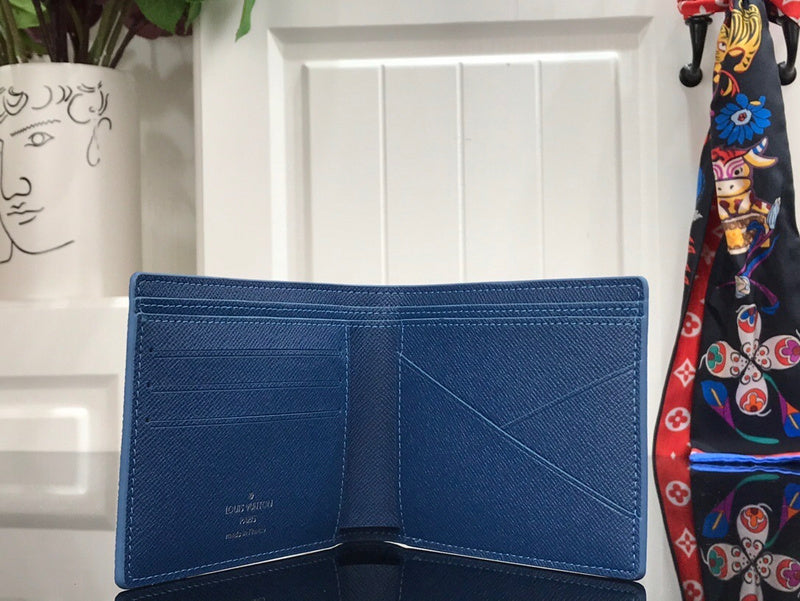Louis Vuitton Multiple Wallet – Monogram Clouds Blue
