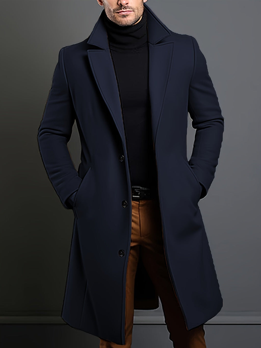 Hugh | Tailored Longline Coat