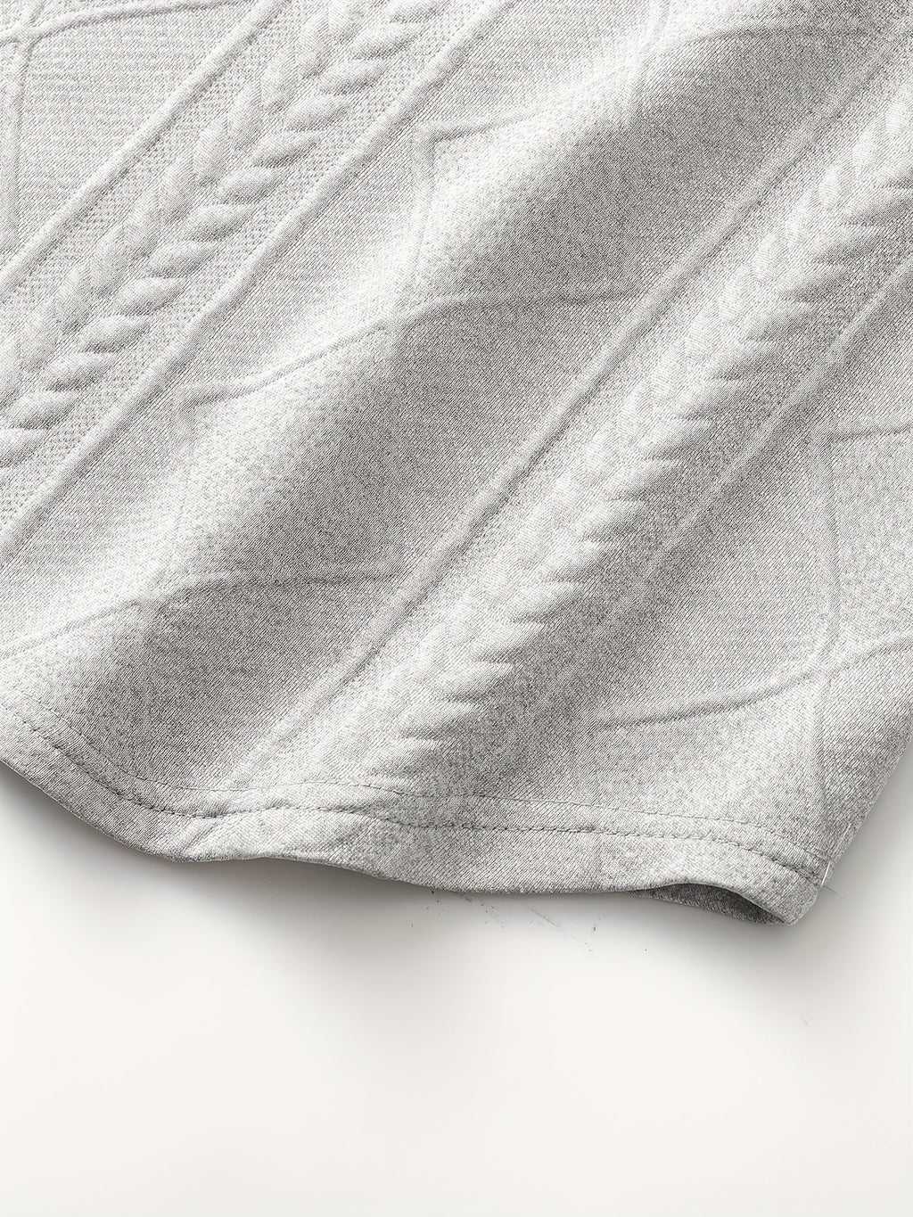 Clifford | Textured Knit-Look Long Sleeve Top