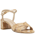 Stuart Weitzman Dayna Block 50 Cork Sandal
