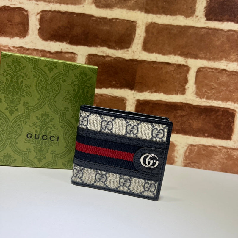 Gucci Ophidia GG Supreme Bifold Wallet