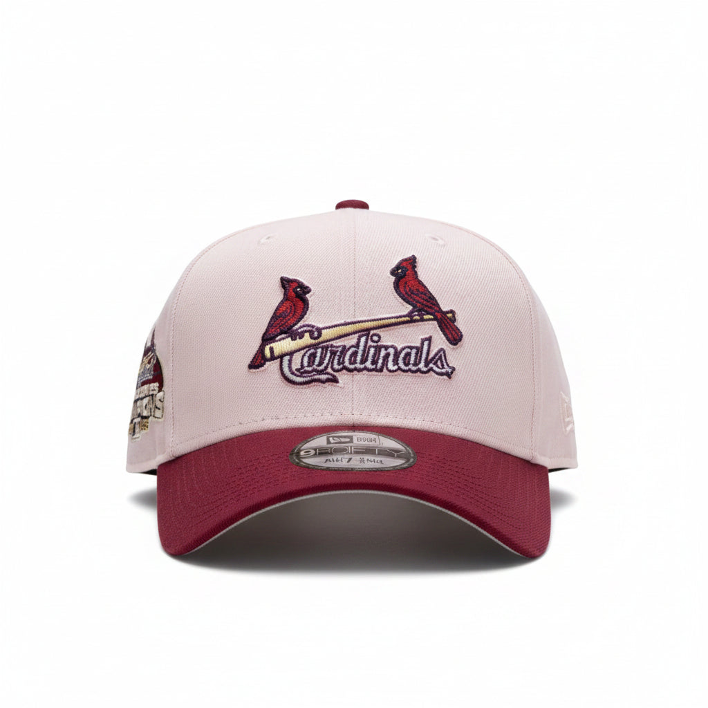 New Era 9Forty St. Louis Cardinals Cap — Stone & Cardinal Red