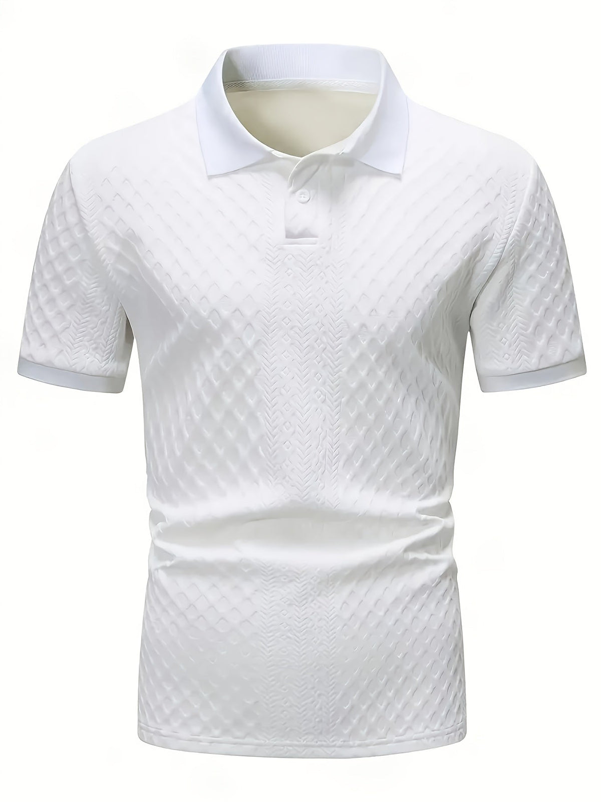 Harrington | Textured Business Polo Shirt
