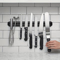 Magnetic Knife Holder Wall Mount 20 Inch - Strong Magnetic Knife Bar Strip for Kitchen, Space-Saving Knife Rack for Knives