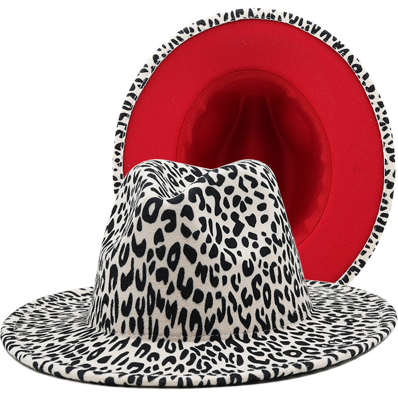 Hendrix Leopard Print Wool Fedora Hat – Medium