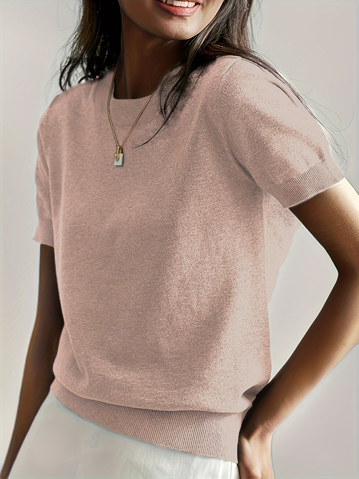 Tabitha | Locker fallendes Kurzarm-Top