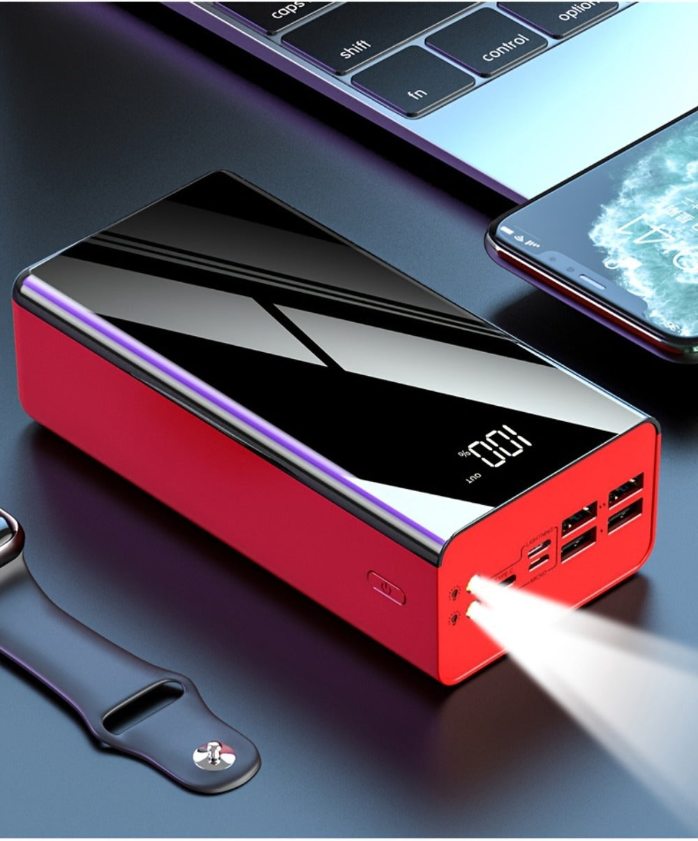 Power Bank 50000mAh 22.5W with Dual Input and Output Ports, Digital Display and LED Flashlight