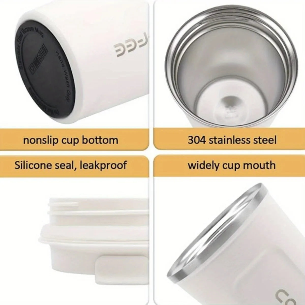 510ml Stainless Steel Insulated Coffee Travel Mug
