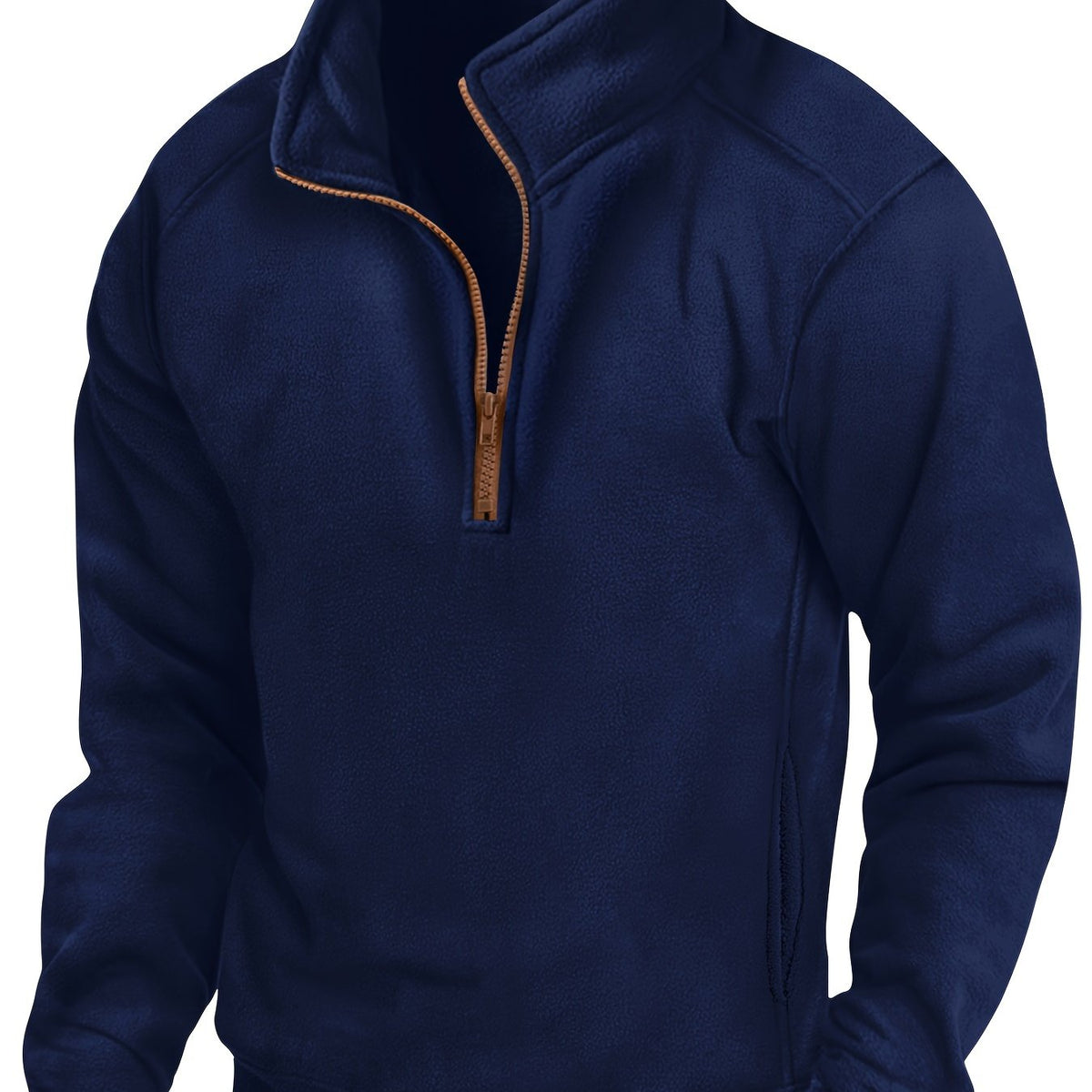 Hollis | Half-Zip Stand-Collar Pullover