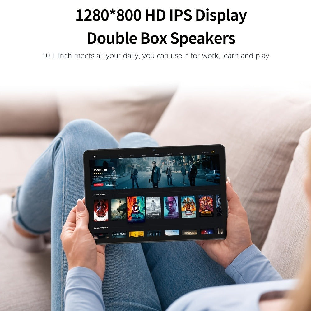 2-in-1 Tablet with Keyboard Mouse Stylus - Crelander 10 Inch Android Tablet 6GB RAM 128GB Storage for an Everyday Personal Care Routine