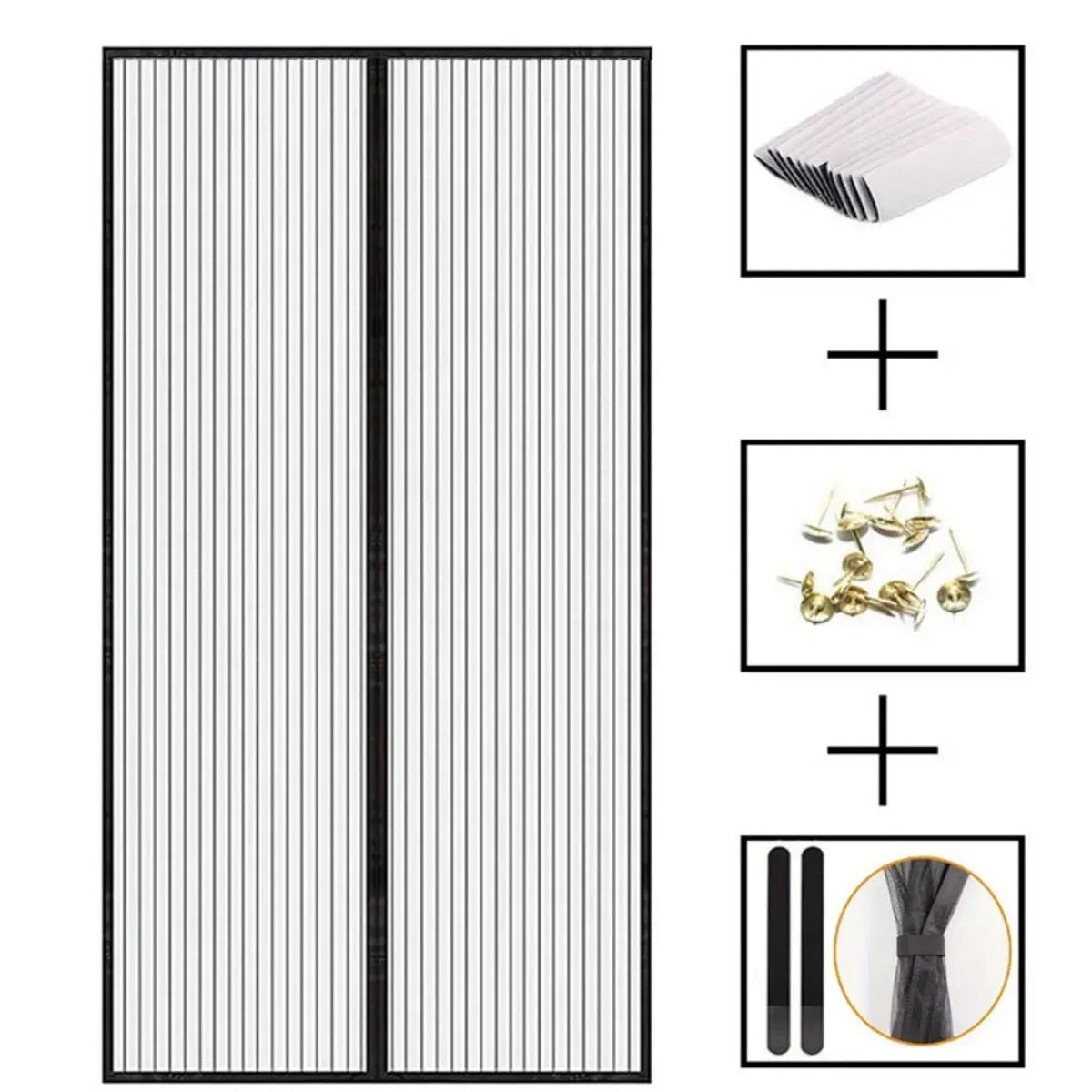Hands-Free Magnetic Screen Door