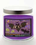 Fright Night VI 12.8 Oz Candle Glass Jar with Brushed Silver Metal Lid
