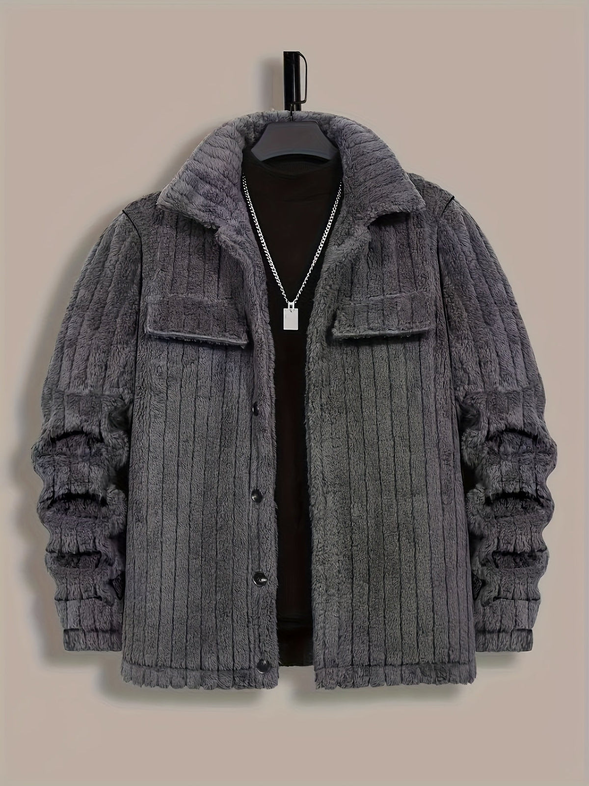 Warren | Kuschelige Winterjacke mit Struktur