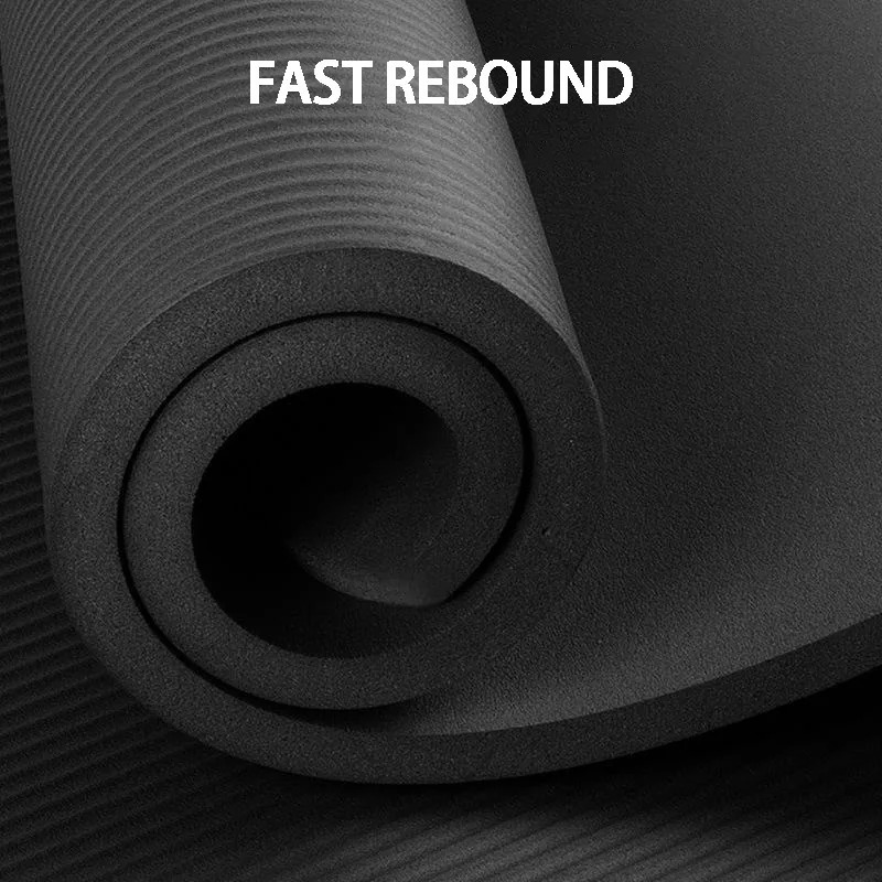 20mm Thick Yoga Mat, Extra Long 79 x 35-Inch Non-Slip Exercise Mat for Pilates, Stretching and Home Fitness