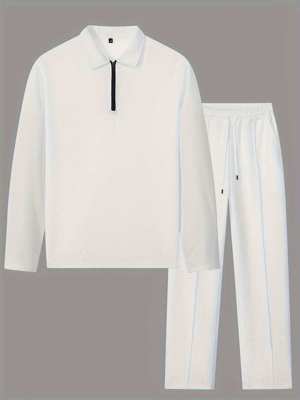 Xavier | Relaxed Waffle-Knit Two-Piece Set