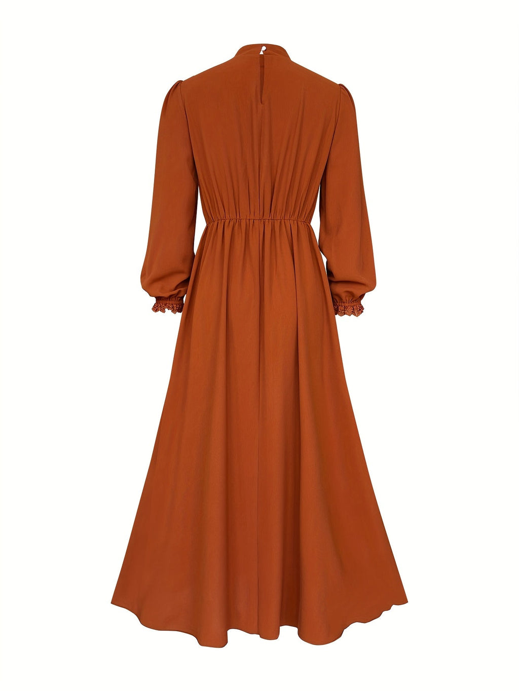 Susannah | Romantisches Maxikleid mit hohem Ausschnitt