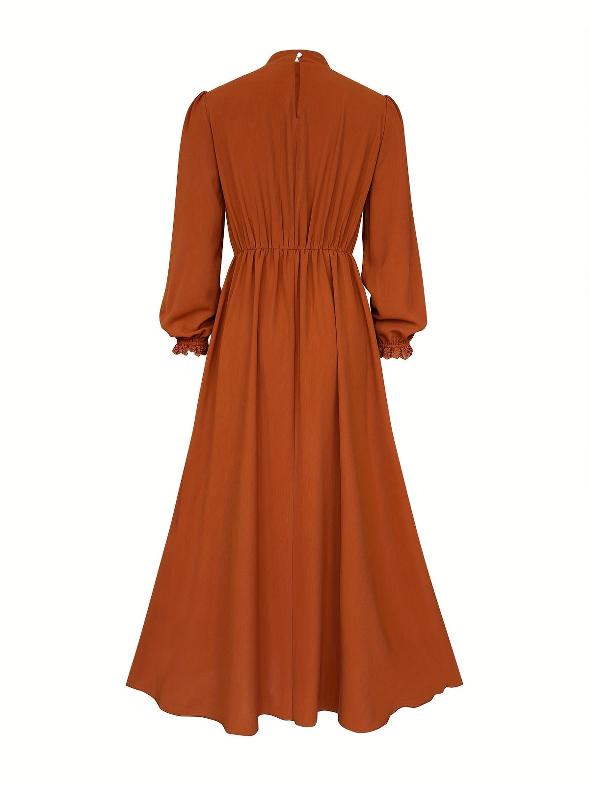 Susannah | Romantisches Maxikleid mit hohem Ausschnitt