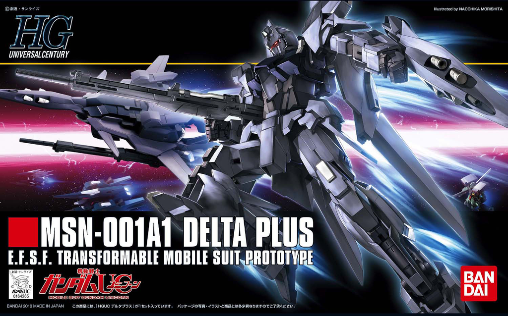 HG MSN-001A1 Delta Plus 1/144