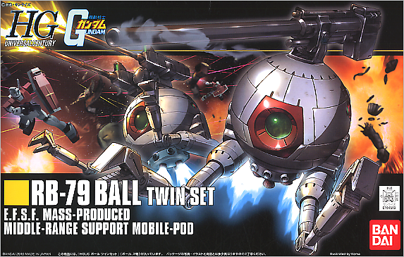 HG RB-79 Ball Twin Set 1/144
