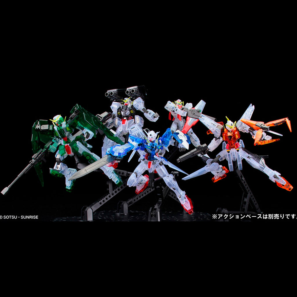 HG Gundam 00 1ST Season Clear Set 1/144 5 pcs. Gundams!