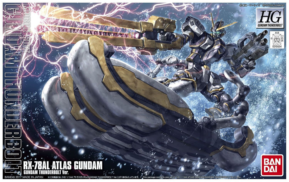 HG RX-78AL Atlas Gundam (Gundam Thunderbolt Ver.) 1/144