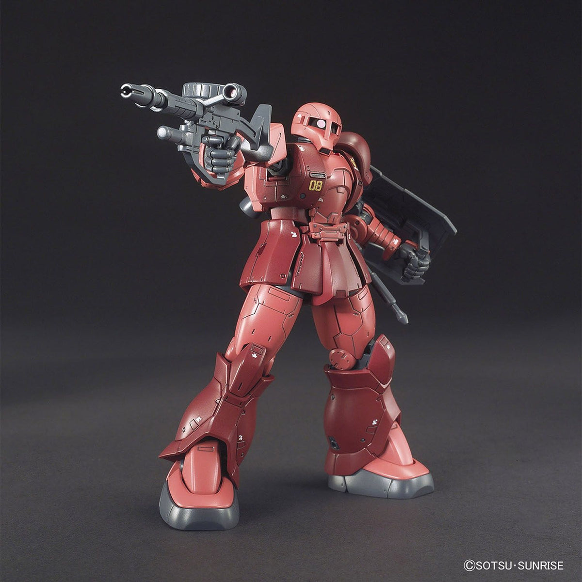 HG MS-05 Zaku I (Char Aznable) 1/144