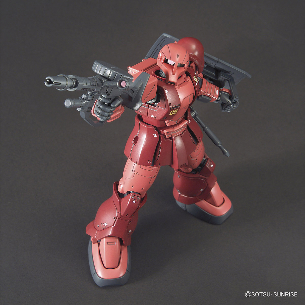 HG MS-05 Zaku I (Char Aznable) 1/144