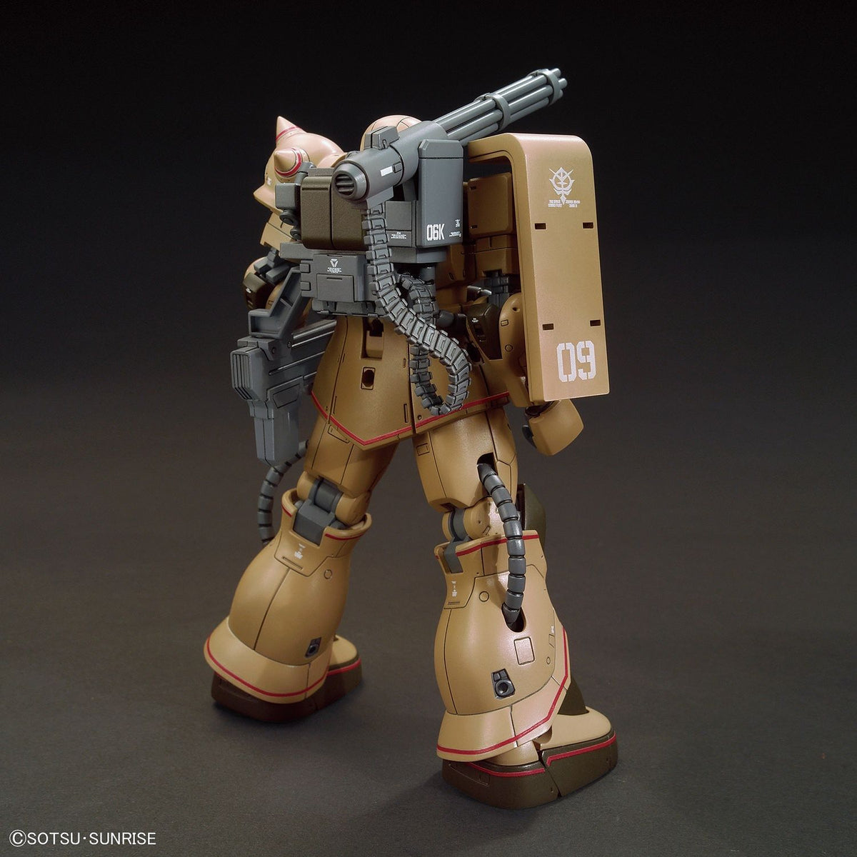 HG MS-06CK Zaku Half Cannon 1/144