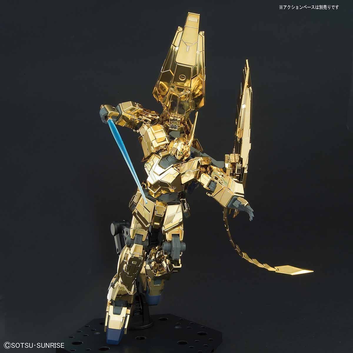 HG RX-0 Unicorn Gundam 03 Phenex (Unicorn Mode) (Narrative Ver.) (Gold Coating) 1/144
