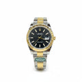 Rolex Datejust 41 – Two-Tone Steel Yellow Gold Fluted Bezel Black Dial Oyster Bracelet