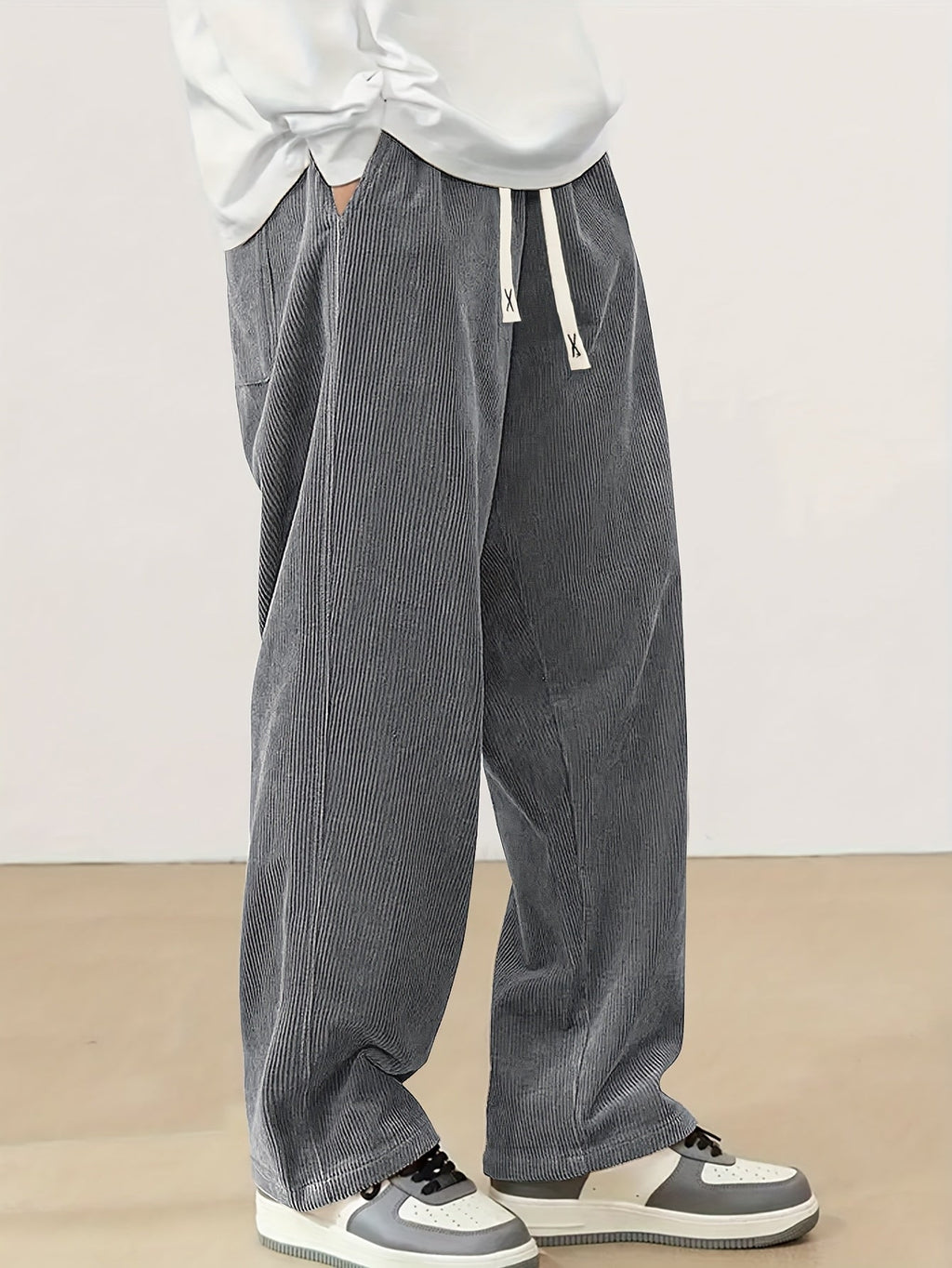 Grant | Entspannte Hose mit geradem Bein