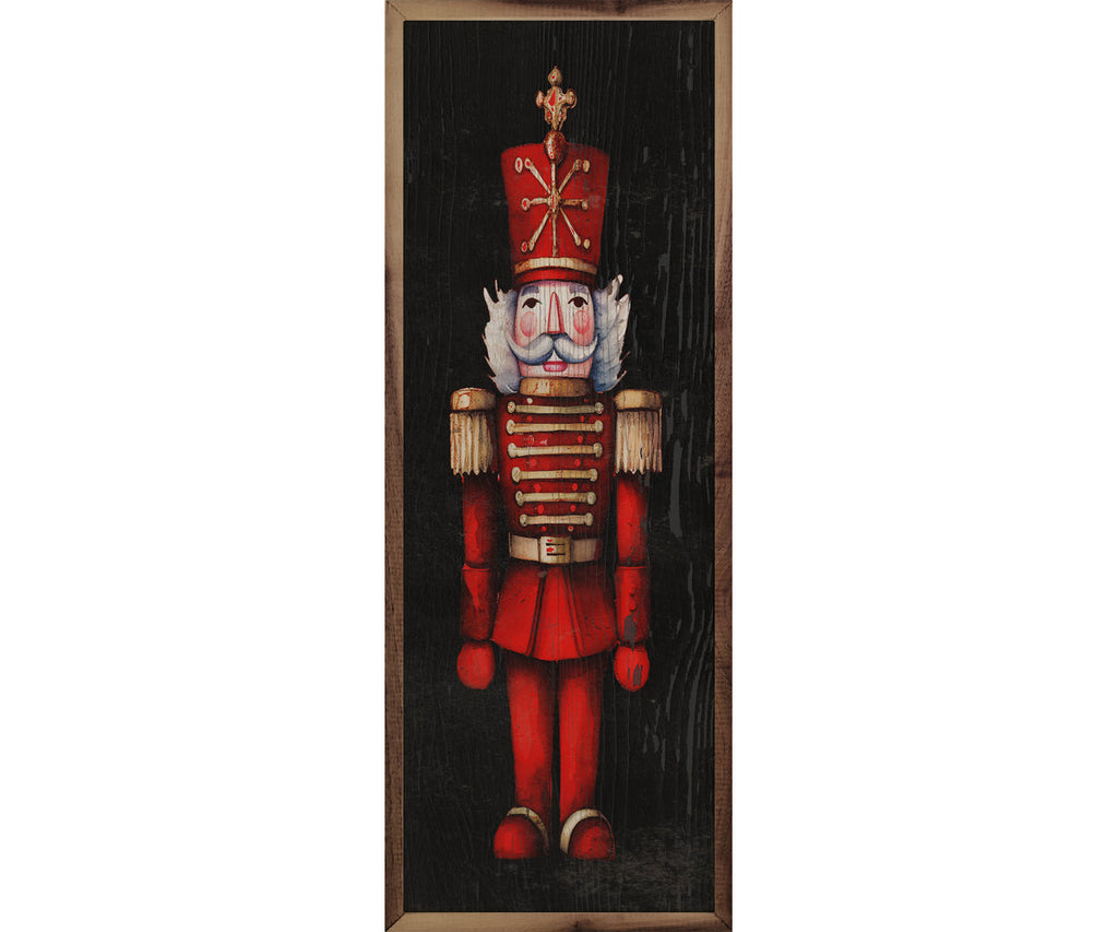 Kendrick Home Red Nutcracker Black