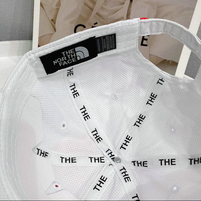 The North Face Classic Baseball Cap — White & Black