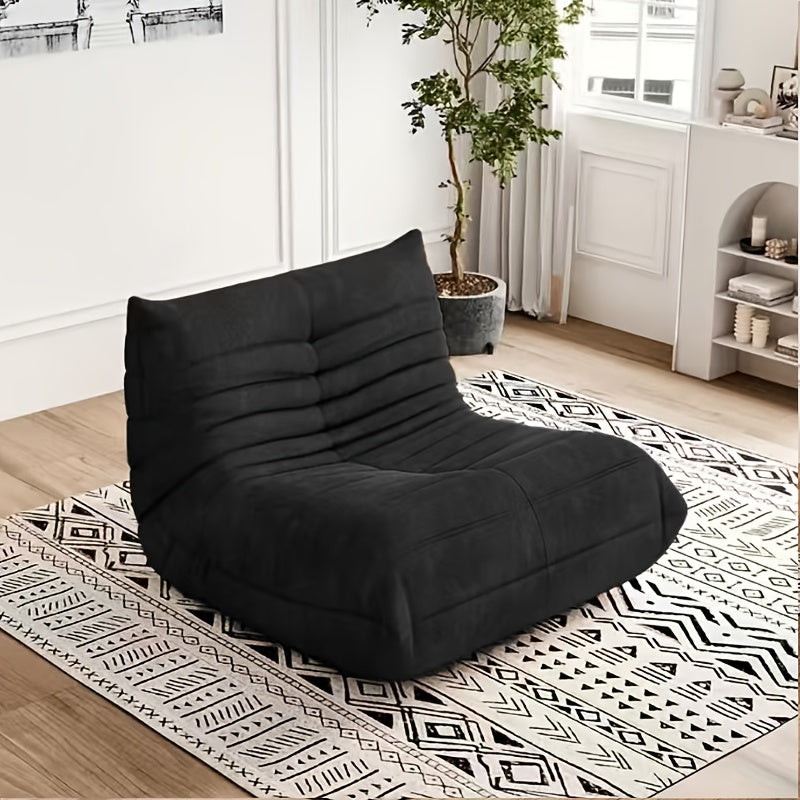Bean Bag Chair, Soft Floor Lounger for Comfortable Everyday Seating
