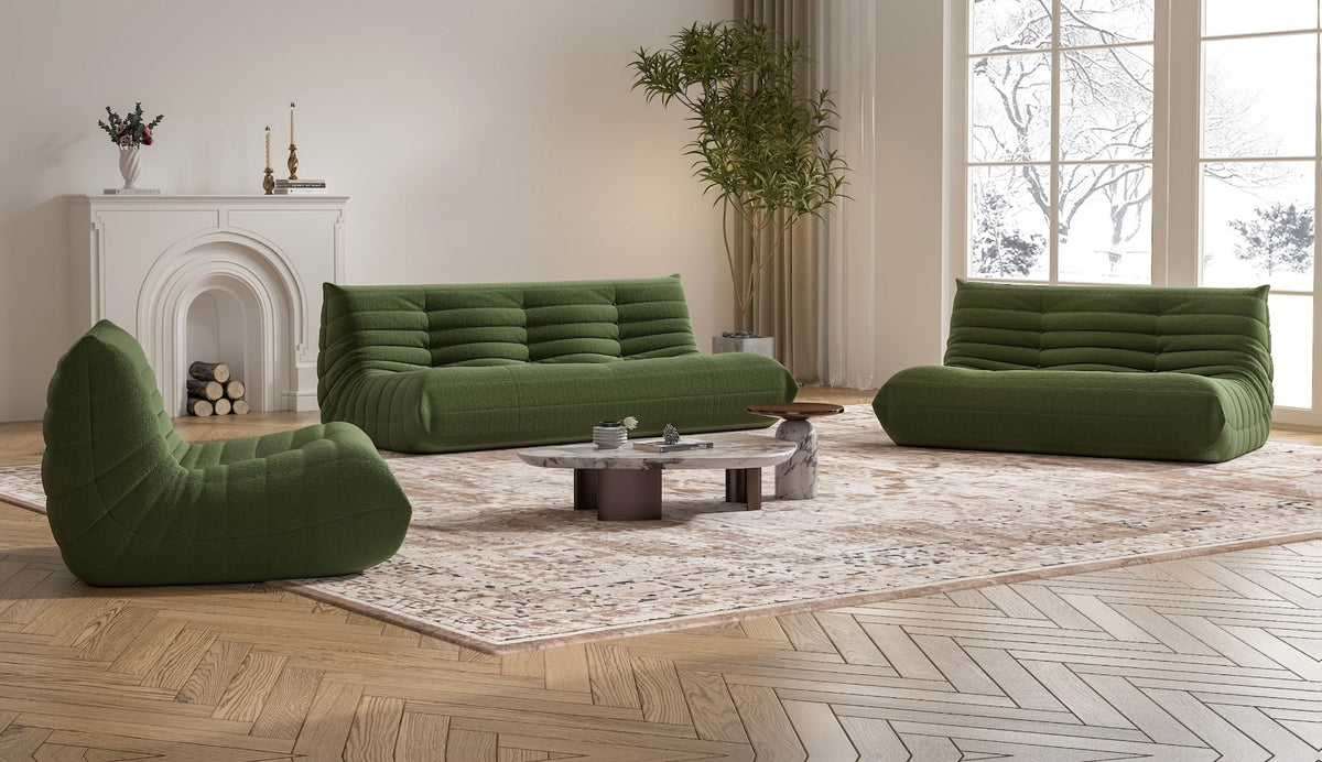 Bean Bag Chair, Soft Floor Lounger for Comfortable Everyday Seating
