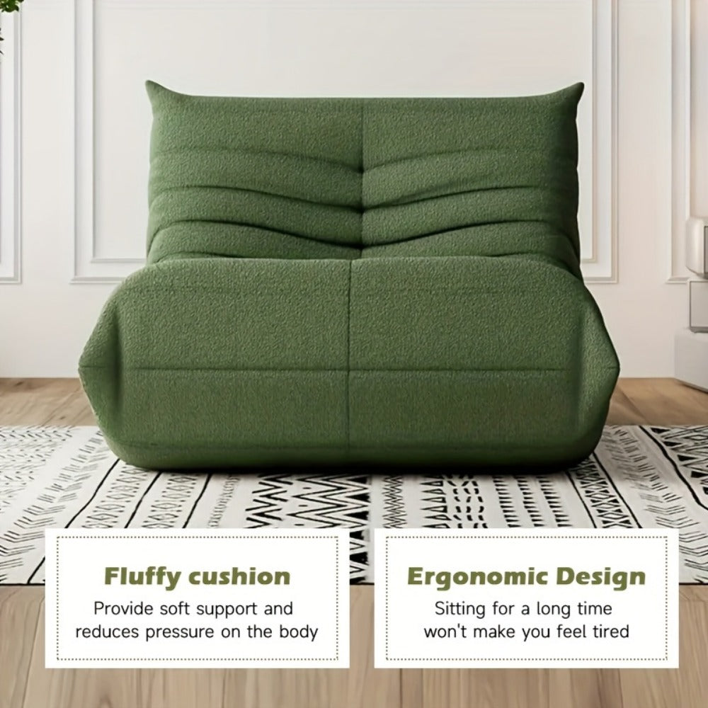 Bean Bag Chair, Soft Floor Lounger for Comfortable Everyday Seating
