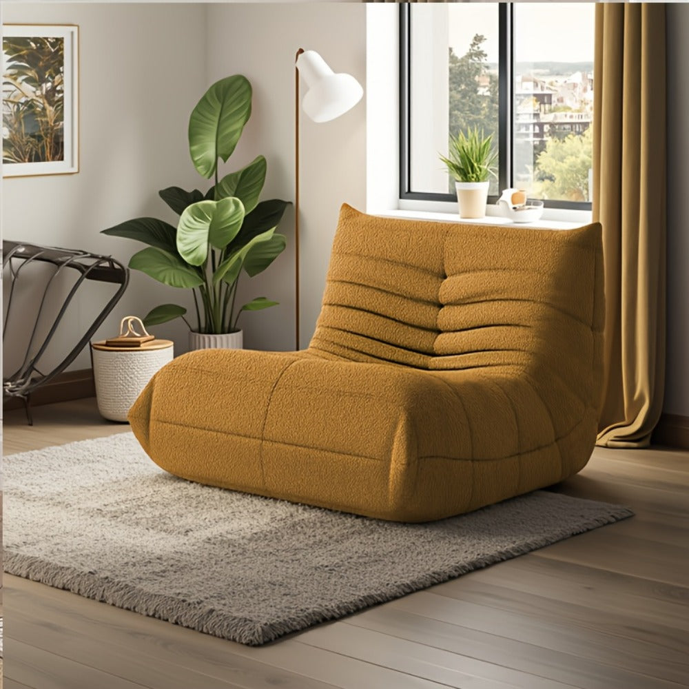 Bean Bag Chair, Soft Floor Lounger for Comfortable Everyday Seating