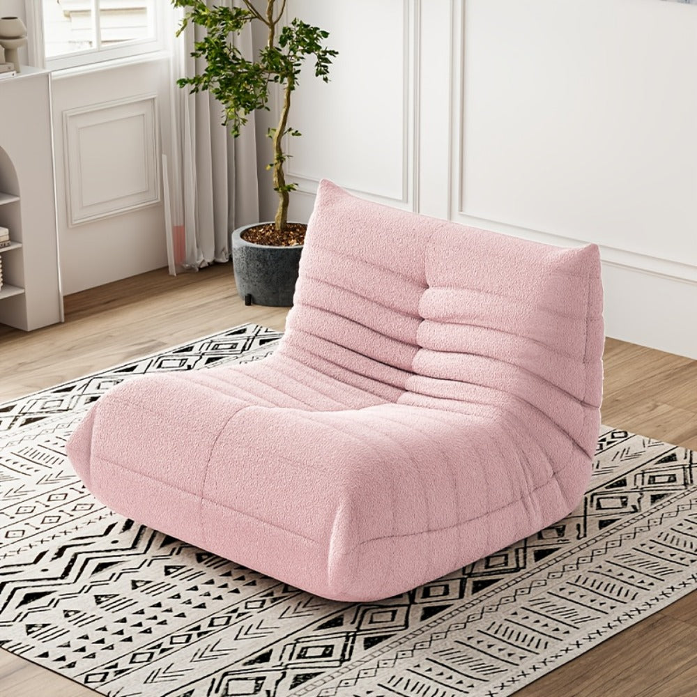 Bean Bag Chair, Soft Floor Lounger for Comfortable Everyday Seating
