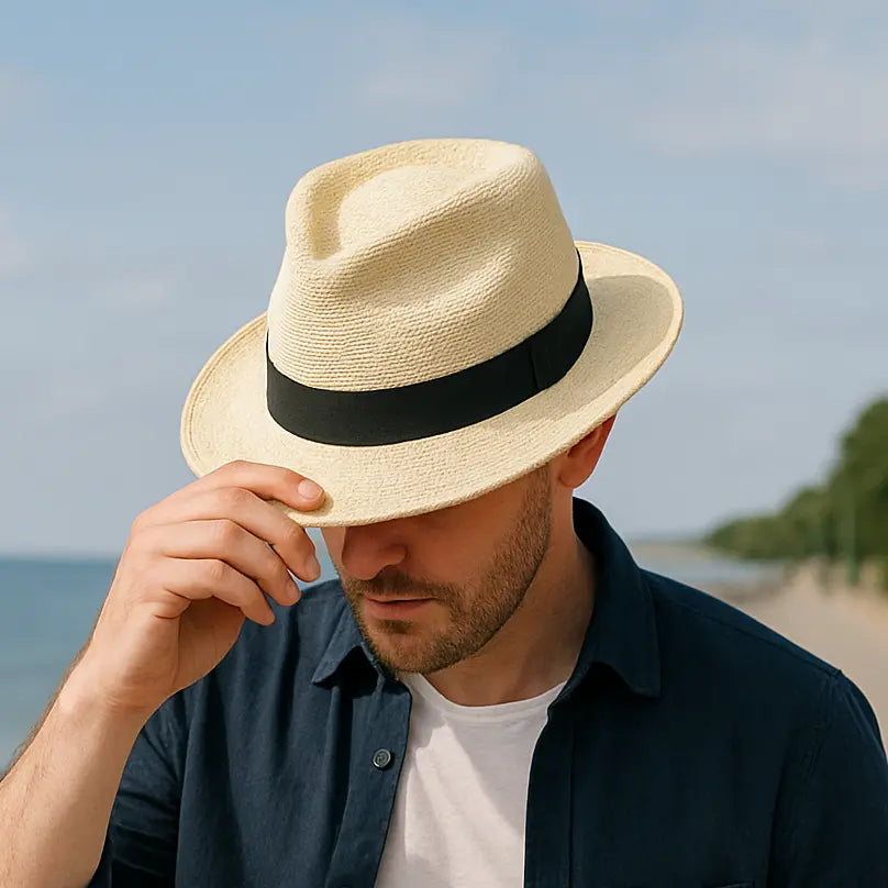 Classic Handmade Panama Straw Hats for Men