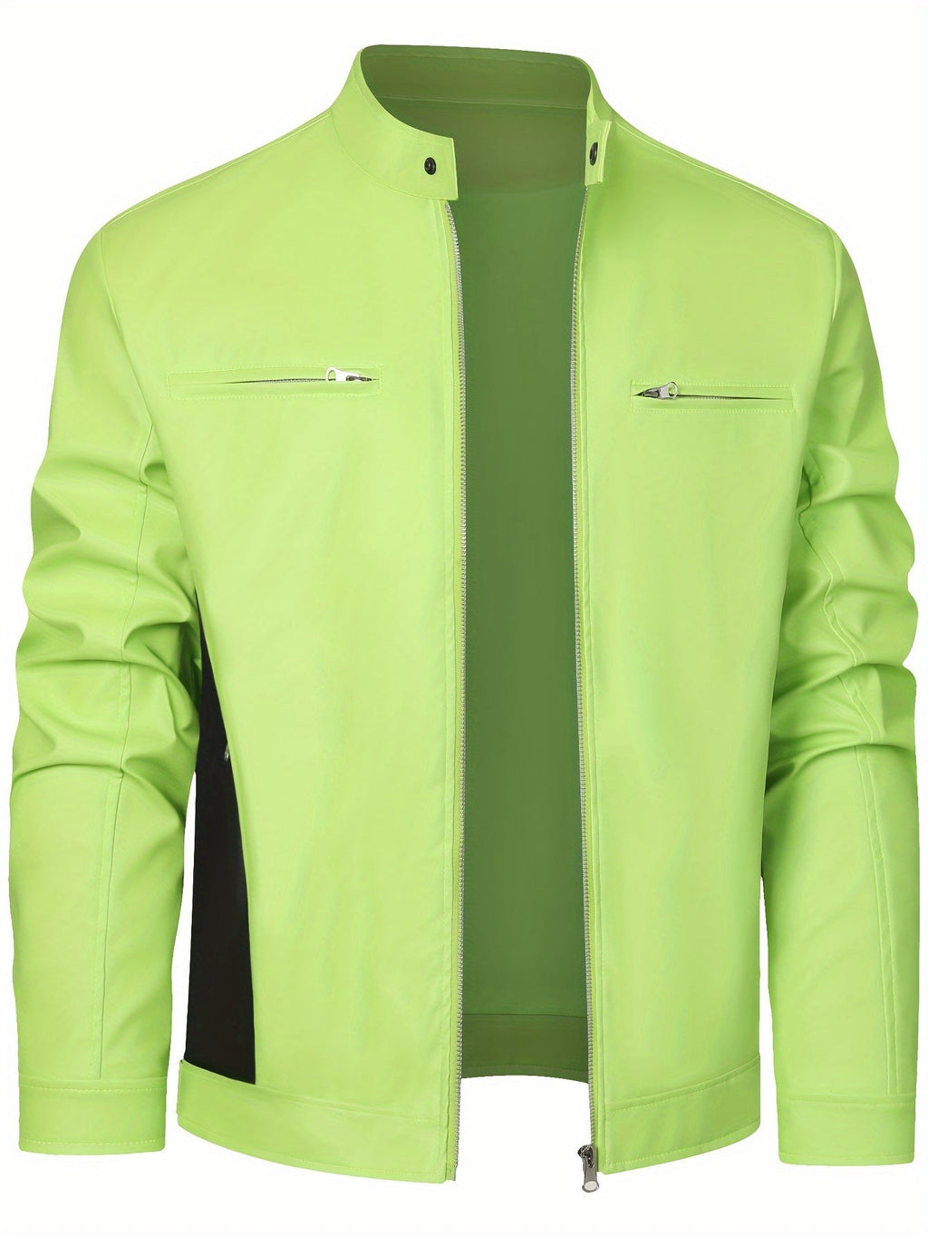 Wallace | Moto-Jacke mit Stehkragen