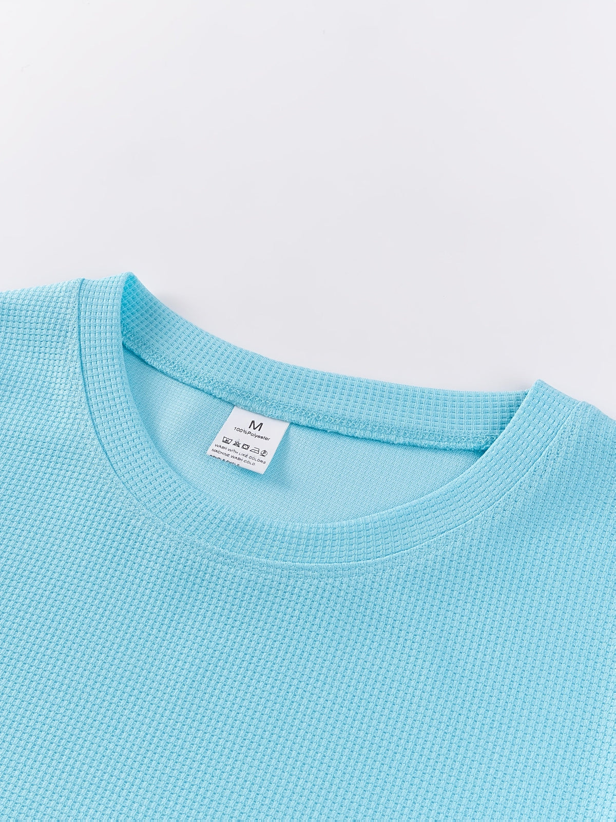 Frederick | Langarmshirt in strukturierter Waffelstrick-Optik