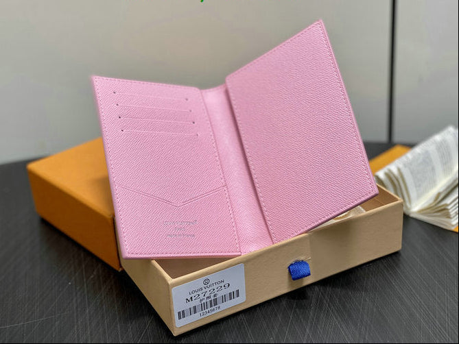 Louis Vuitton Tropical Paradise Monogram Compact Wallet — Blush Pink
