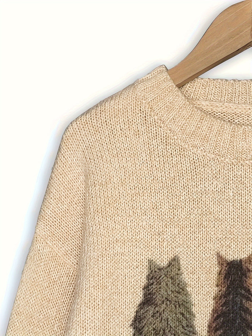 Talia | Gemütlicher Pullover mit Katzenmuster