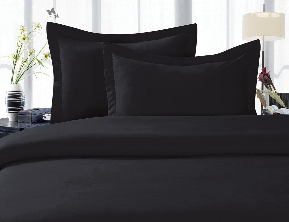 Elegant Comfort Set of 2 Pillow Shams - Luxury and Silky Soft