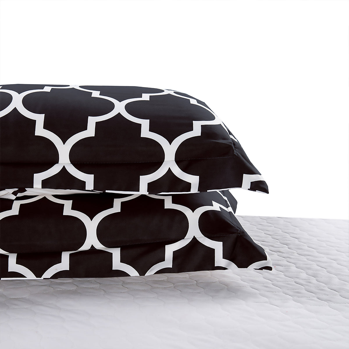 Elegant Comfort 3-Piece Moroccan Trellis Reversible Comforter Set