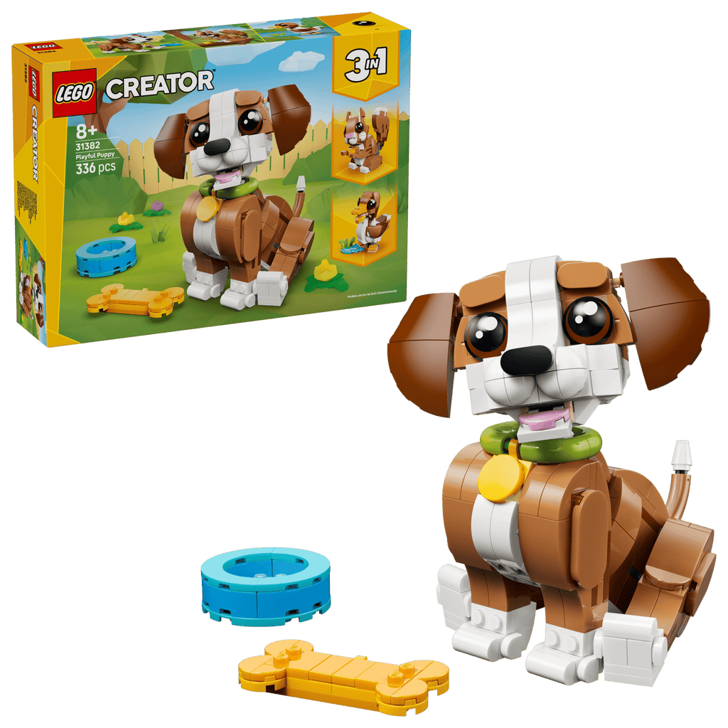31382 LEGO Creator Adorables animaux : chiot joueur