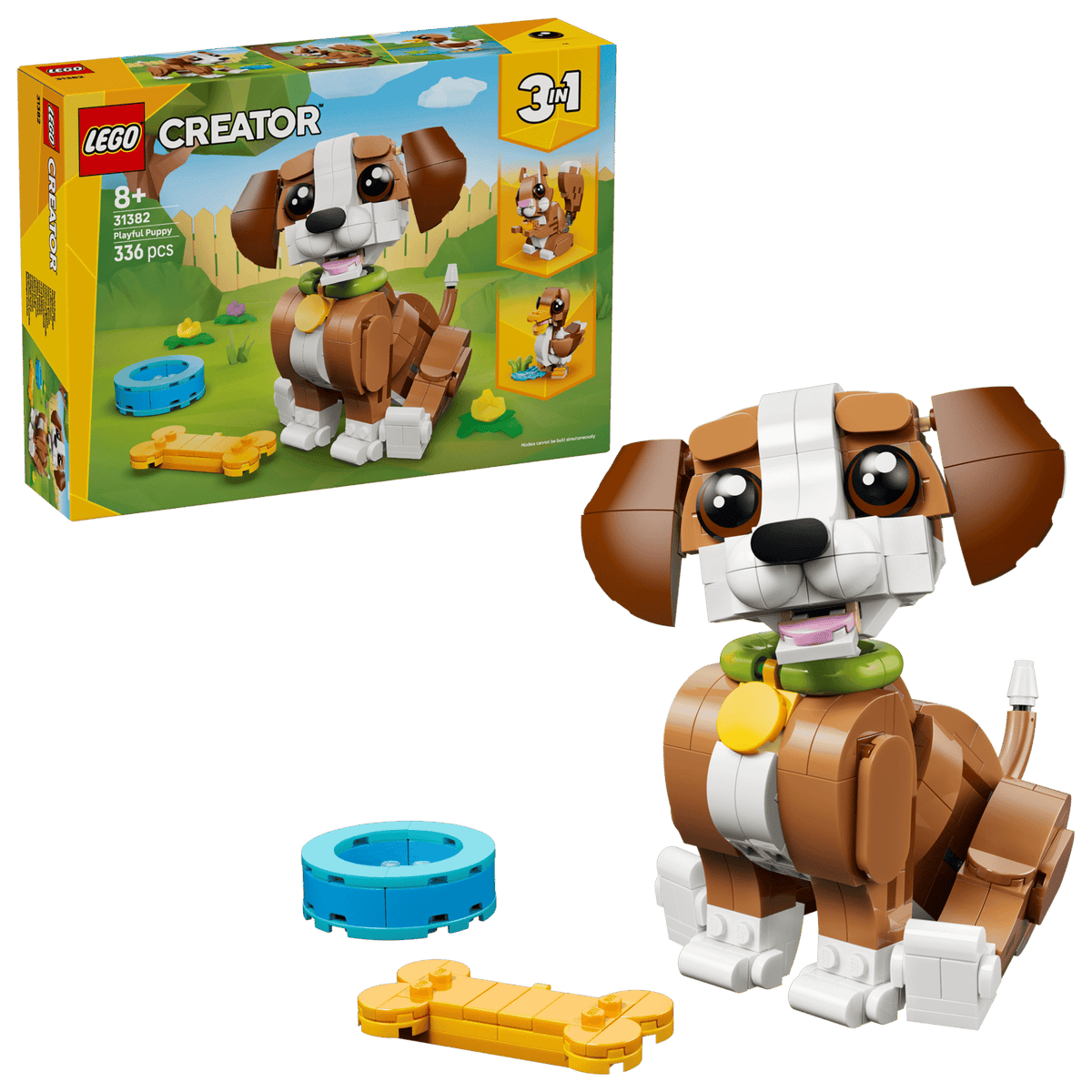 31382 LEGO Creator Adorables animaux : chiot joueur