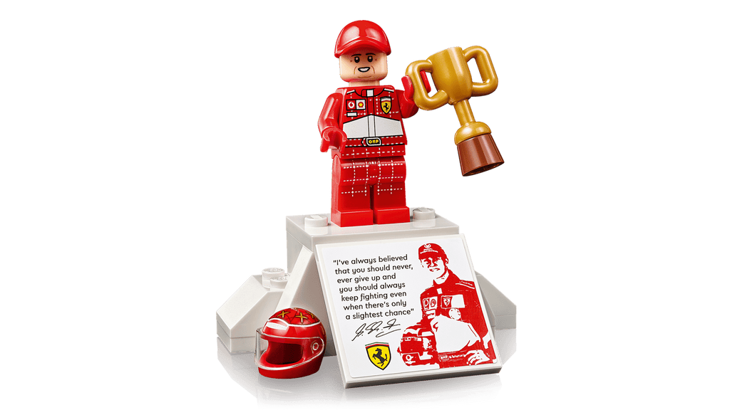 11375 LEGO® Icons Set Ferrari F2004 et Michael Schumacher F1