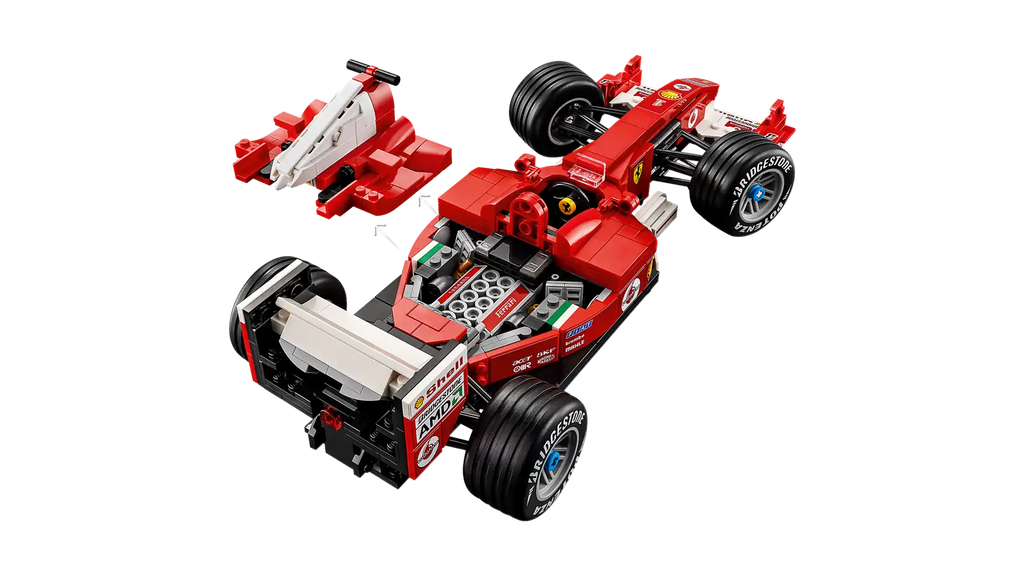 11375 LEGO® Icons Set Ferrari F2004 et Michael Schumacher F1